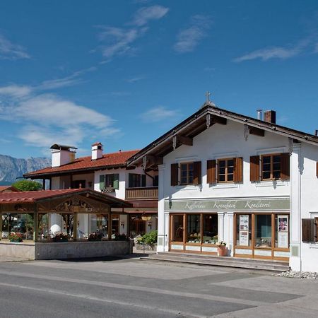 Kaffeehaus Kranzbach Bed & Breakfast Krun Bagian luar foto